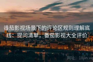 番茄影视场景下的评论区规则理解底线：提问清单，番茄影视大全评价