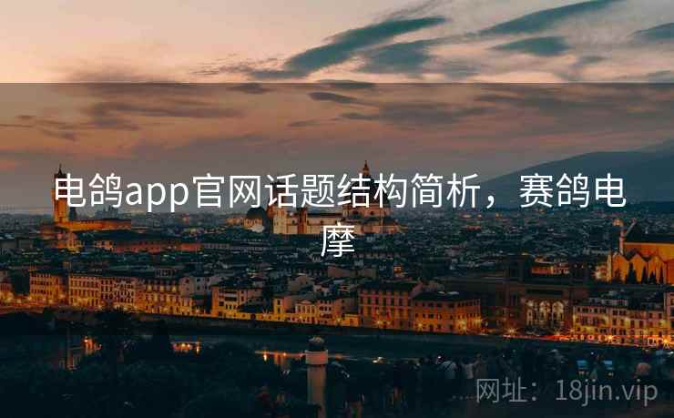 电鸽app官网话题结构简析，赛鸽电摩